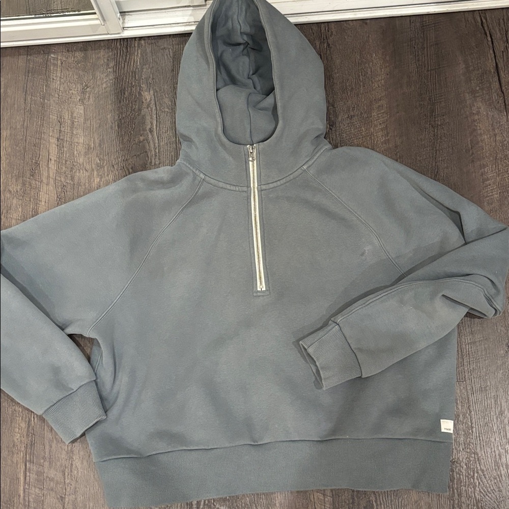 Vuori Half-Zip Hoodie in EUC